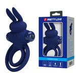Inel vibrator puternic Pretty Love cu 10 moduri