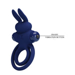 Inel vibrator puternic Pretty Love cu 10 moduri