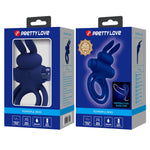 Inel vibrator puternic Pretty Love cu 10 moduri