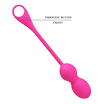 Bile vibratoare Kegel Pretty Love Elvira roz cu aplicație