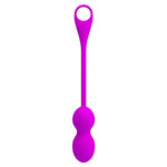 Bile vibratoare Kegel Pretty Love Elvira, violete, cu aplicație
