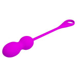 Bile vibratoare Kegel Pretty Love Elvira, violete, cu aplicație