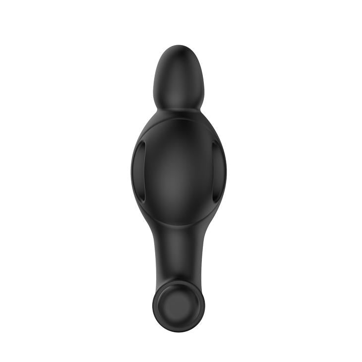 Dop anal vibrant Mr. Play din silicon, negru