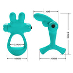 Inel vibrant pentru penis Pretty Love Passionate Dante cu 10 funcții