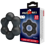 Inel flexibil pentru penis CLAUZELL Crazy Bull din silicon