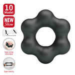Inel flexibil pentru penis CLAUZELL Crazy Bull din silicon