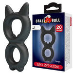 Inel pentru penis Crazy Bull Toran din silicon super moale