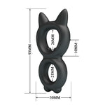 Inel pentru penis Crazy Bull Toran din silicon super moale