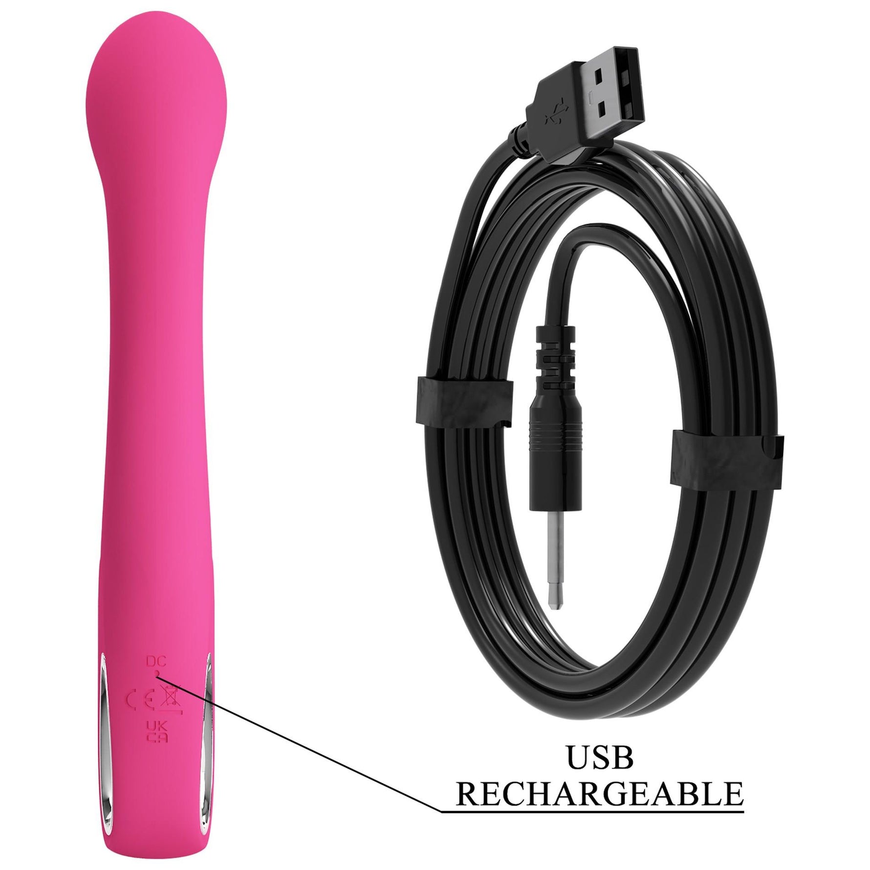 Vibrator Pretty Love Fritz cu model iepuraș, silicon, impermeabil, cu 12 funcții
