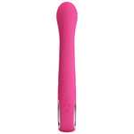 Vibrator Pretty Love Novak din silicon cu formă de iepuraș, argintiu, USB, 12 moduri