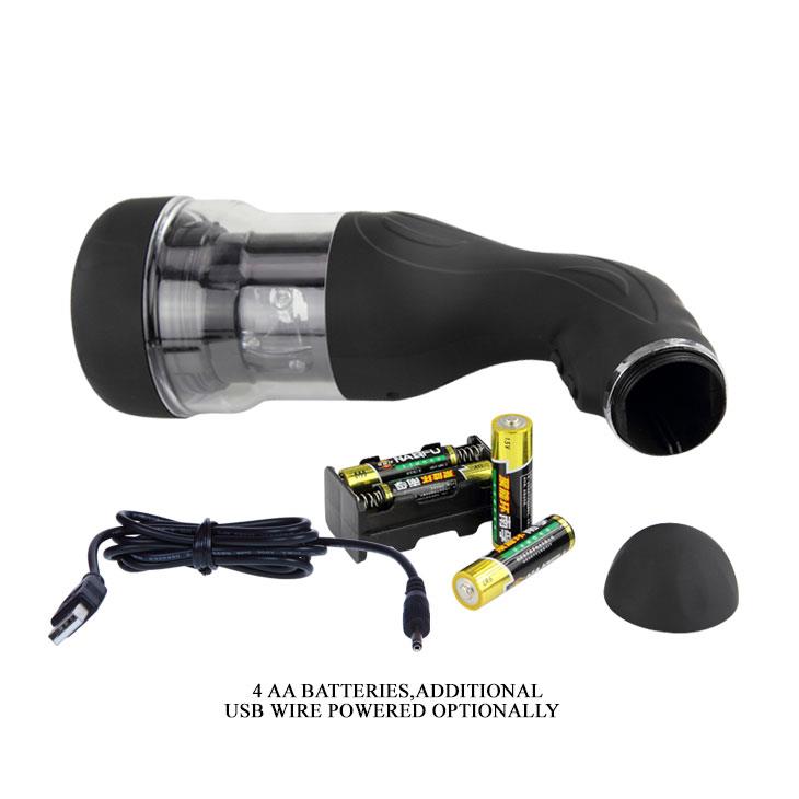 Masturbator vaginal rotativ USB Baile 27 cm