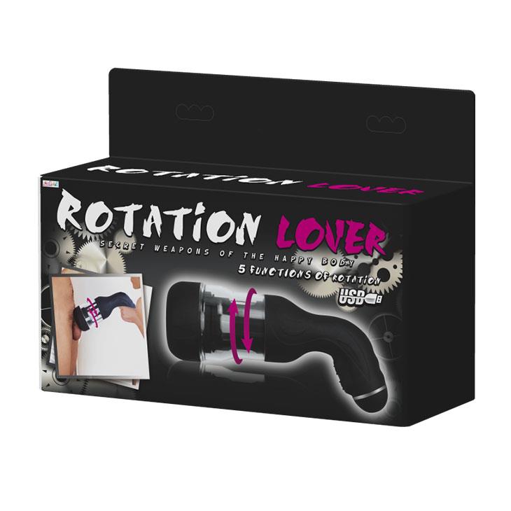 Masturbator vaginal rotativ USB Baile 27 cm