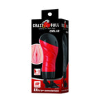 Masturbator vaginal Pretty Love Crazy Bull Delia 12 vibrații 28 cm