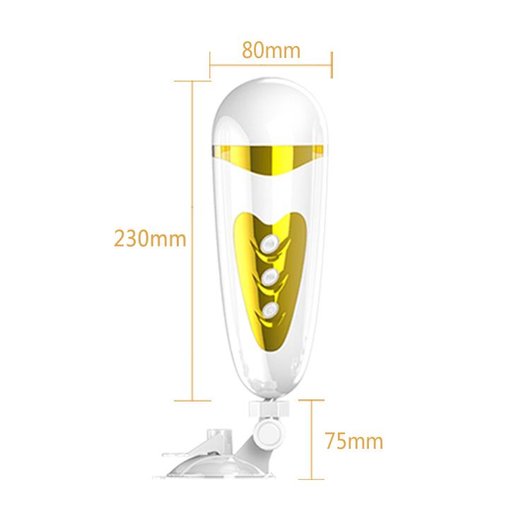 Masturbator vaginal Pretty Love Sally cu 12 vibrații Cyber ​​Skin 23 cm USB