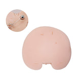 Masturbator realist Baile cu vibrații pentru vagin și fund, culoarea pielii