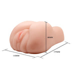 Masturbator realist cu dublă vibrație Baile Passion Lady 18 cm
