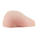 Masturbator vibrator rotativ cu două canale Baile, de culoarea pielii