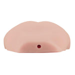 Masturbator vibrator rotativ cu două canale Baile, de culoarea pielii