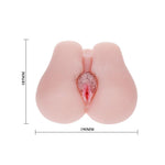 Masturbator vibrant cu două orificii Baile