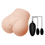 Vagin și anal vibrator realist Crazy Bull cu telecomandă