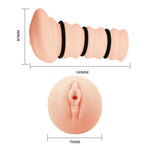 Masturbator vaginal realist 3D Crazy Bull Rossi, de culoarea pielii