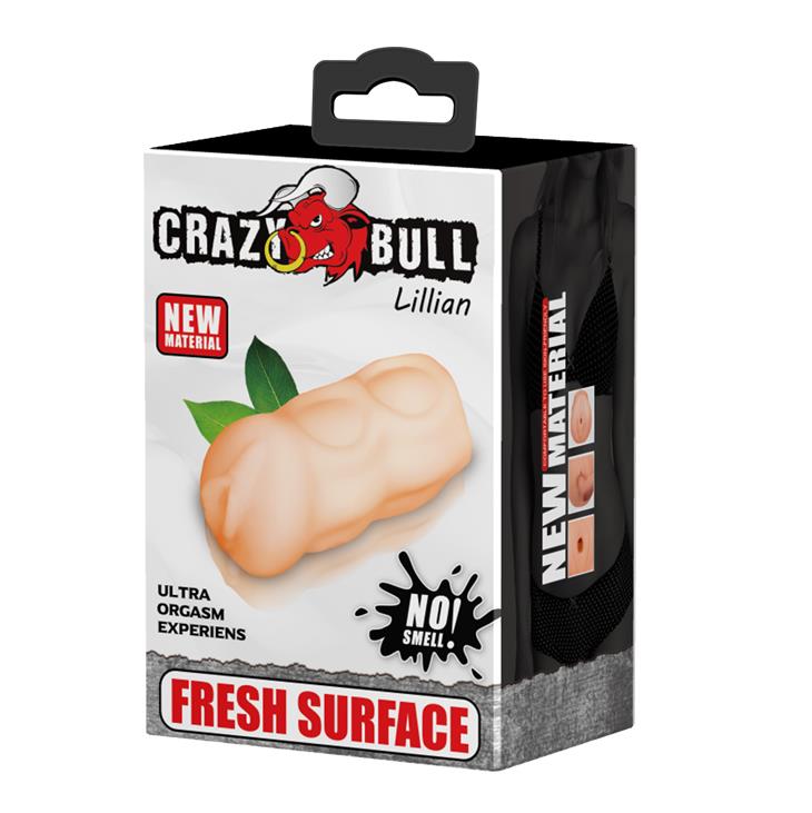 Masturbator Crazy Bull Lillian compact realist impermeabil 13 cm