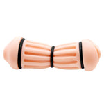 Masturbator dublu Crazy Bull Nancy, realist, cu nervuri