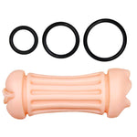 Masturbator dublu Crazy Bull Nancy, realist, cu nervuri