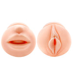 Masturbator dublu Crazy Bull Nancy, realist, cu nervuri