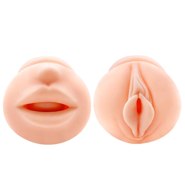 Masturbator dublu Crazy Bull Nancy, realist, cu nervuri