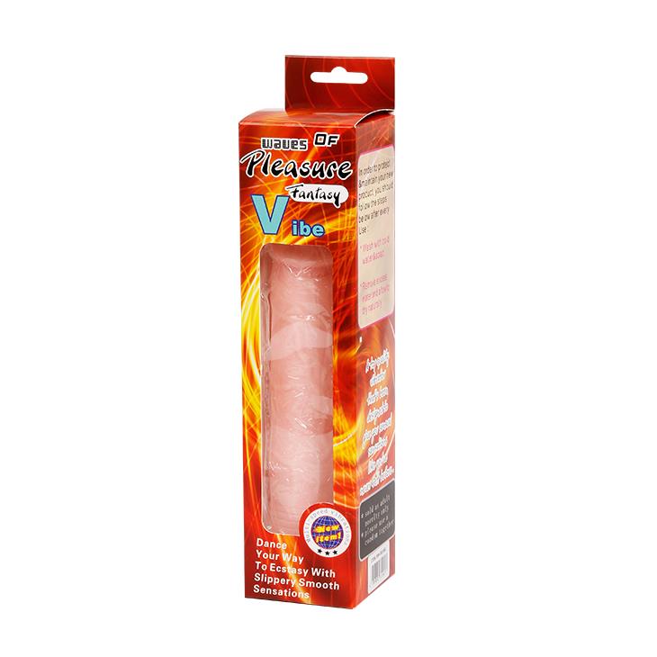 Vibrator realist cu gel Baile, moale, încălzitor, 21 cm