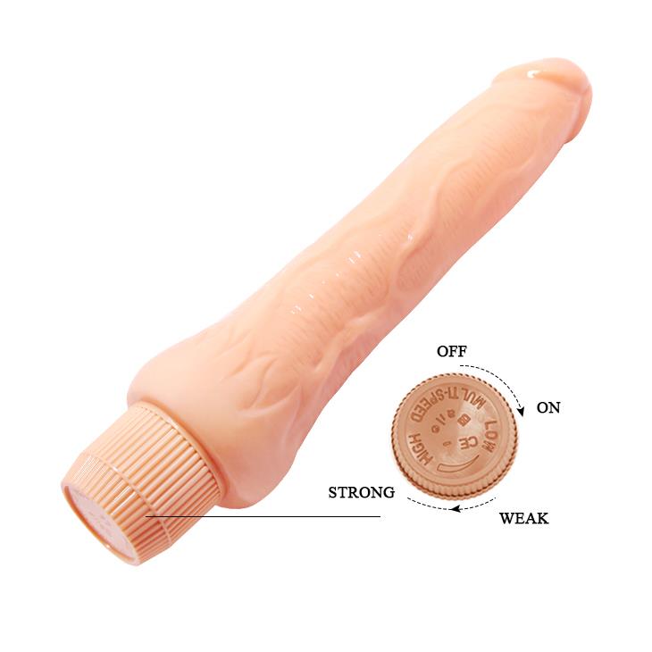 Vibrator Baile Barbara Dryad Flesh 18 cm Soft Skin