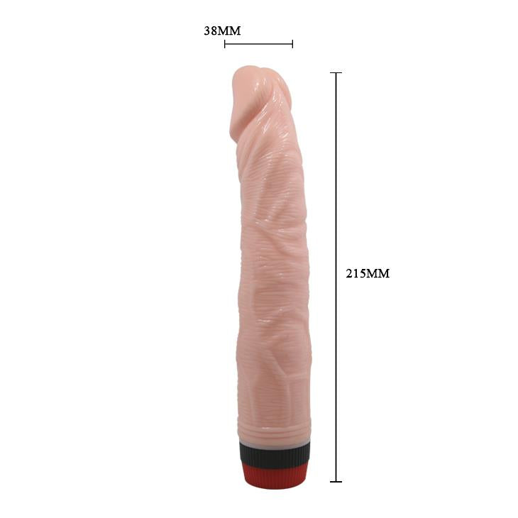 Vibrator realist gros Baile Rocking Dong, impermeabil