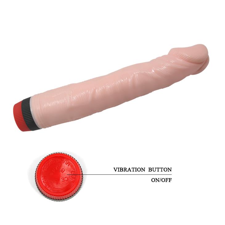 Vibrator realist gros Baile Rocking Dong, impermeabil