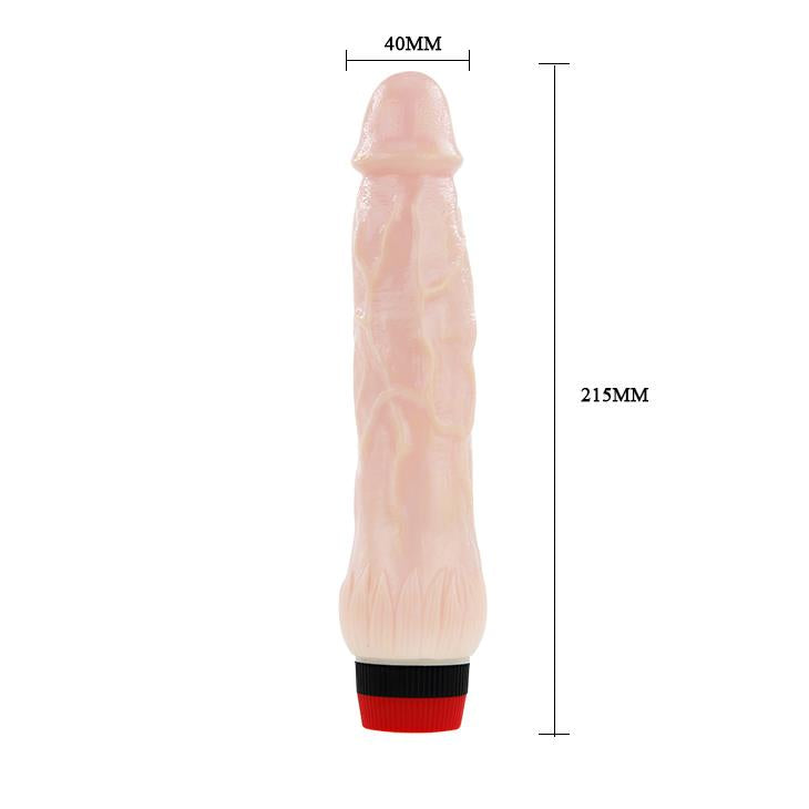 Vibrator clasic gigant Baile Rockin Dong, rezistent la apă