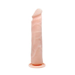 Dildo realist flexibil Baile cu ventuză, culoarea pielii, 24 cm