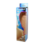 Dildo realist flexibil Baile cu ventuză, culoarea pielii, 24 cm
