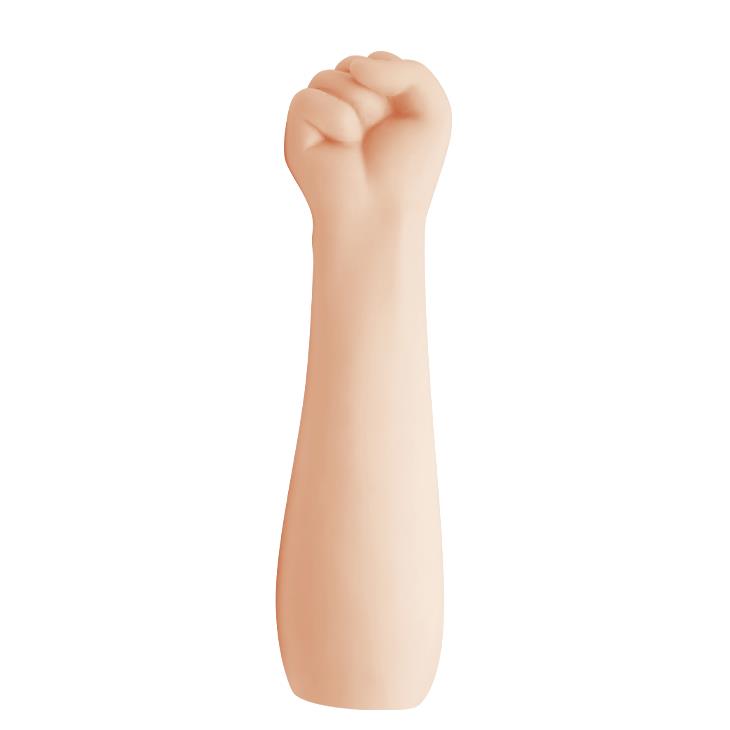 Dildo realist cu pumn Pretty Love, culoarea pielii, 36 cm, impermeabil