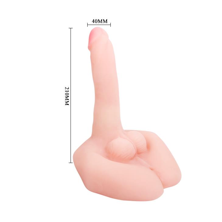 Vibrator rotativ realist Baile Mr. BIG 21 cm