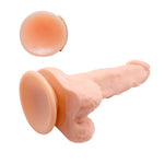 Vibrator realist Baile Barbara culoarea pielii 17 cm