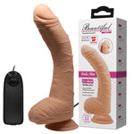 Vibrator realist curbat Baile Beautiful Alex 28 cm