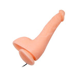 Vibrator realist Baile Jasson 25 cm culoarea pielii cu ventuză