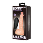 Vibrator realist Baile Jasson 25 cm culoarea pielii cu ventuză