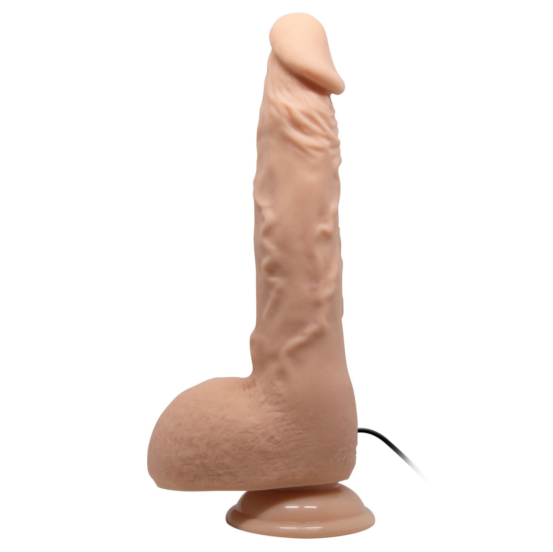 Vibrator realist Baile Beautiful Jason 25 cm cu ventuză