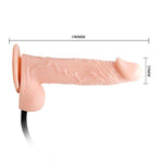 Vibrator gonflabil realist pentru corp Baile cu ventuză