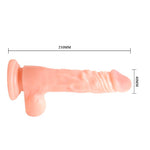 Vibrator realist Baile Cock 22 cm cu ventuză