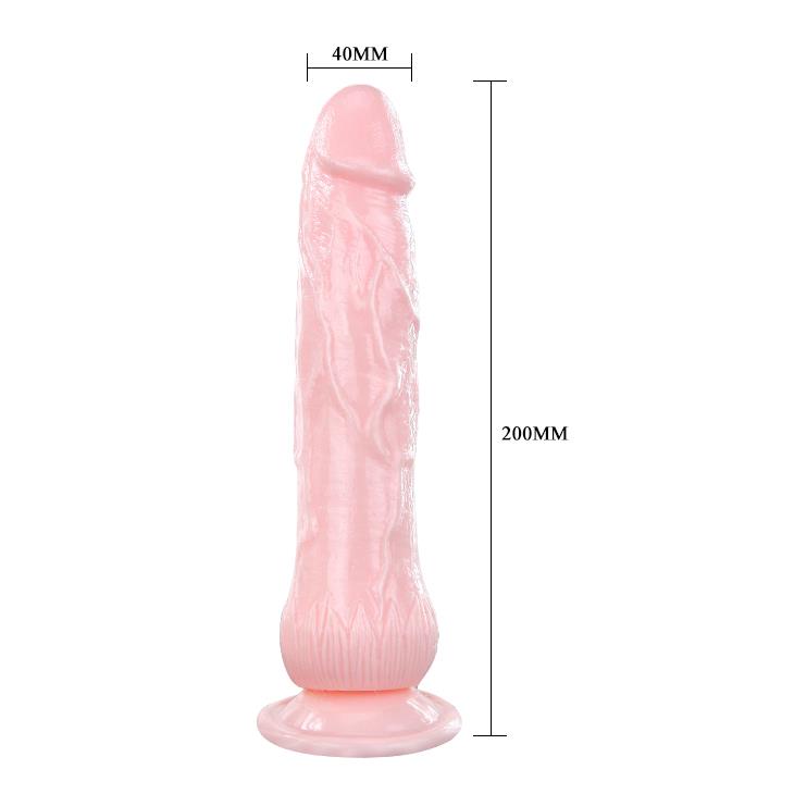 Dildo realist pentru ejaculare Baile Eros Fountain 19,5 cm