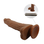 Vibrator realist Baile Bodach 20 cm cu tracțiune rotativă, telecomandă USB
