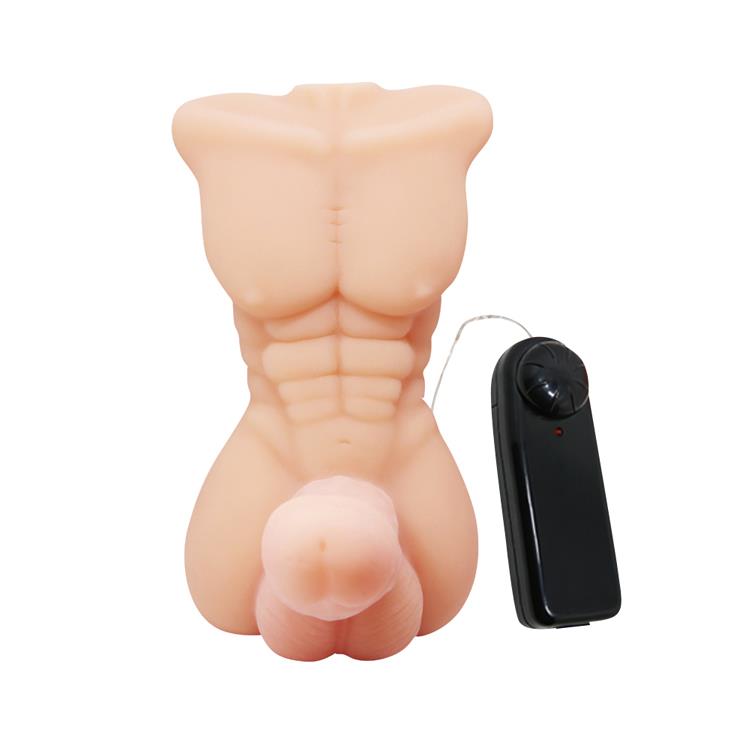 Masturbator vibrant pentru bărbat Baile Temptation Bigger Man, 13 cm