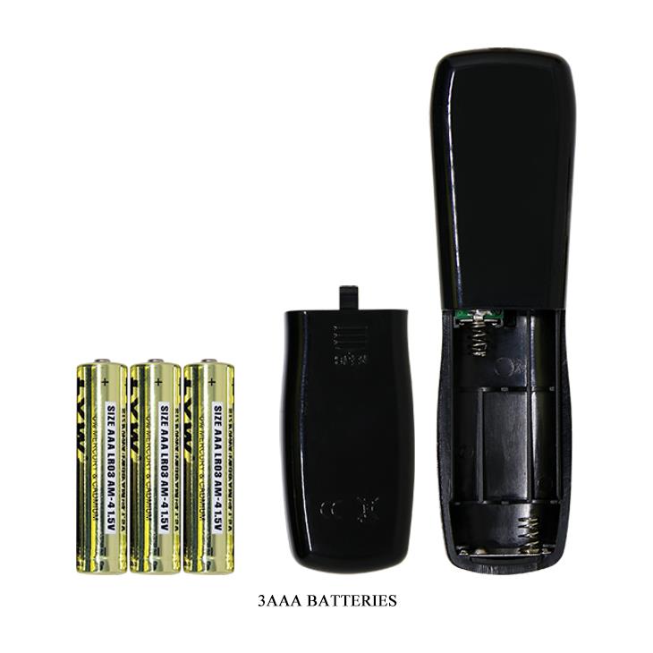 Vibrator cu piston rotativ realist Baile Easton, maro deschis